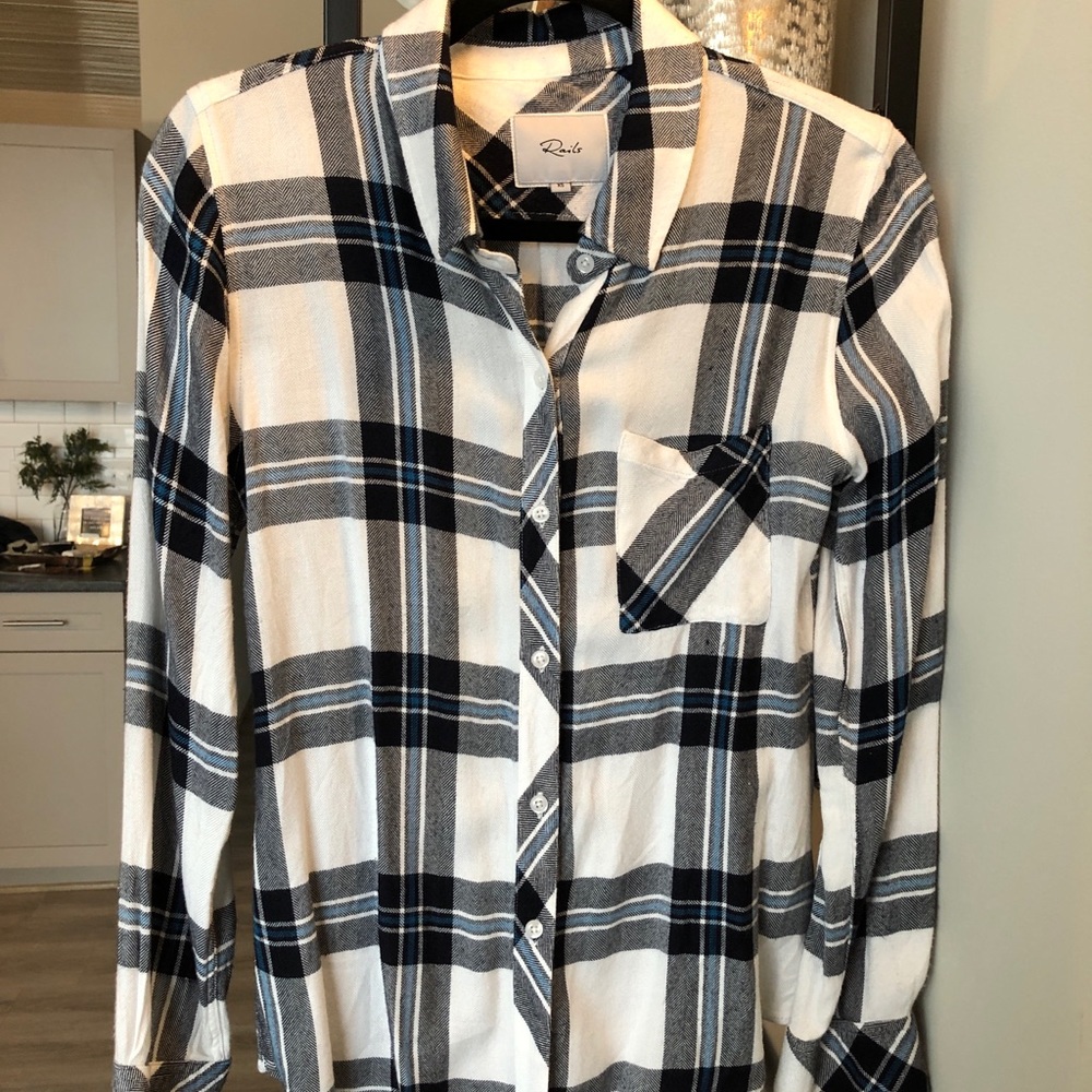 Rails Plaid Flannel - XS